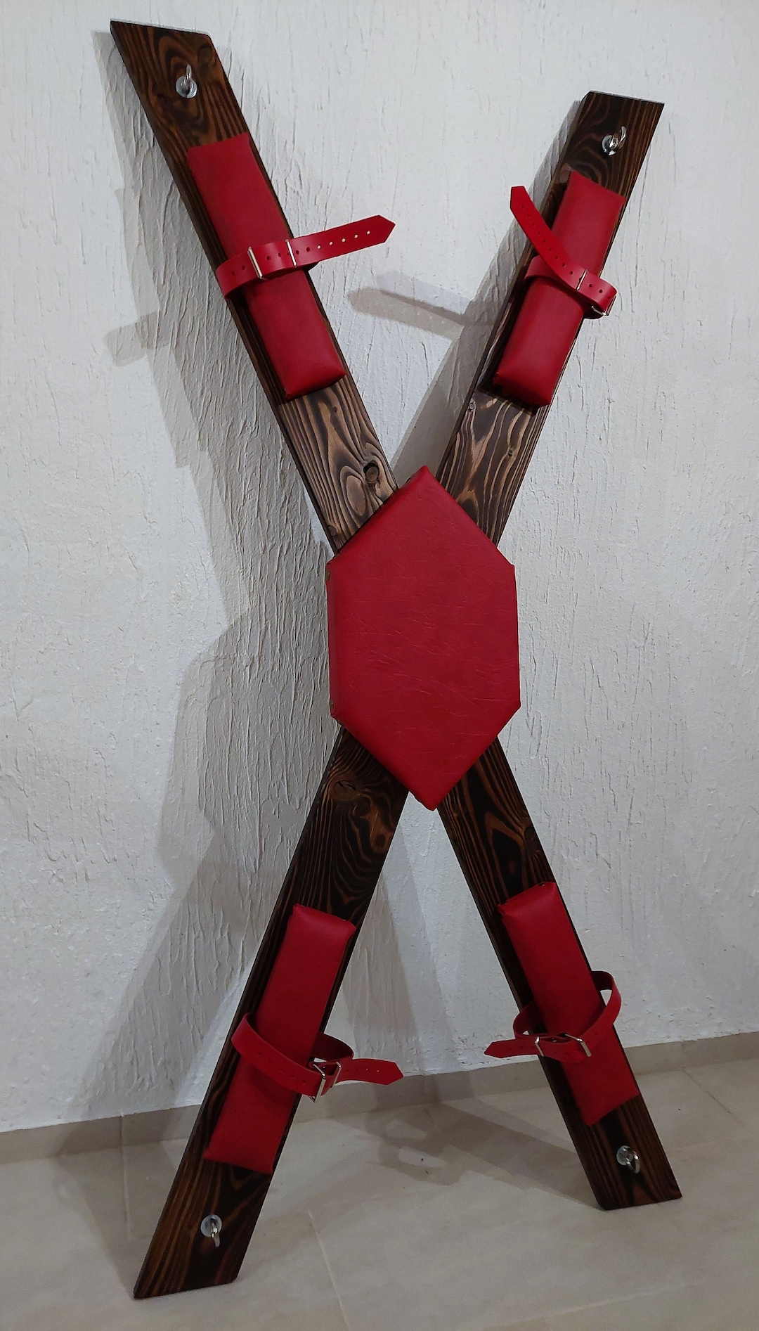 Croix de SaintAndré rembourrée et démontable Etsy France