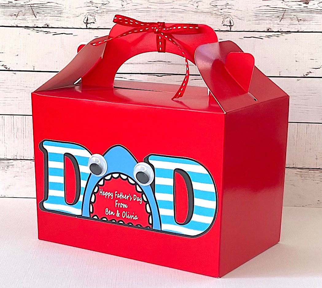 Father's Day Personalised Gift Box Favour Sweets Box x 1 Etsy