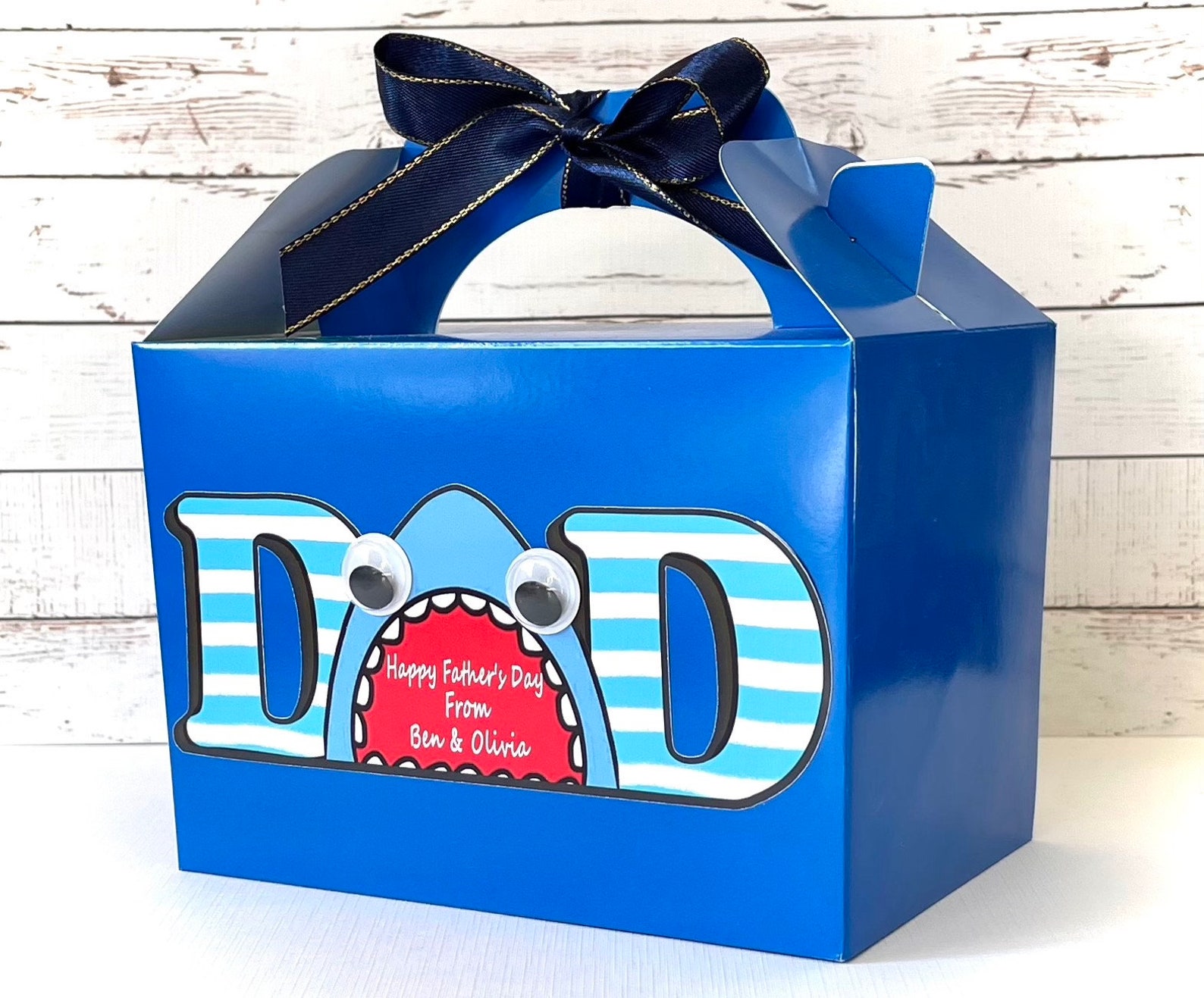 Father's Day Personalised Gift Box Favour Sweets Box x 1 Etsy