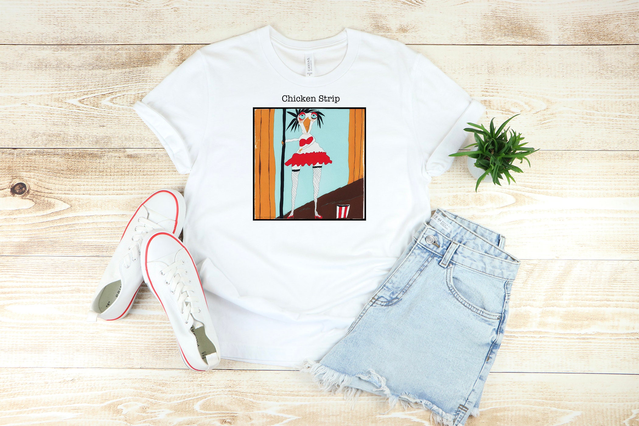 Lustiges Huhn T-Shirt Mit F-CAW-F Aufdruck - Humor Für Hühner-Fans & Tierliebhaber
