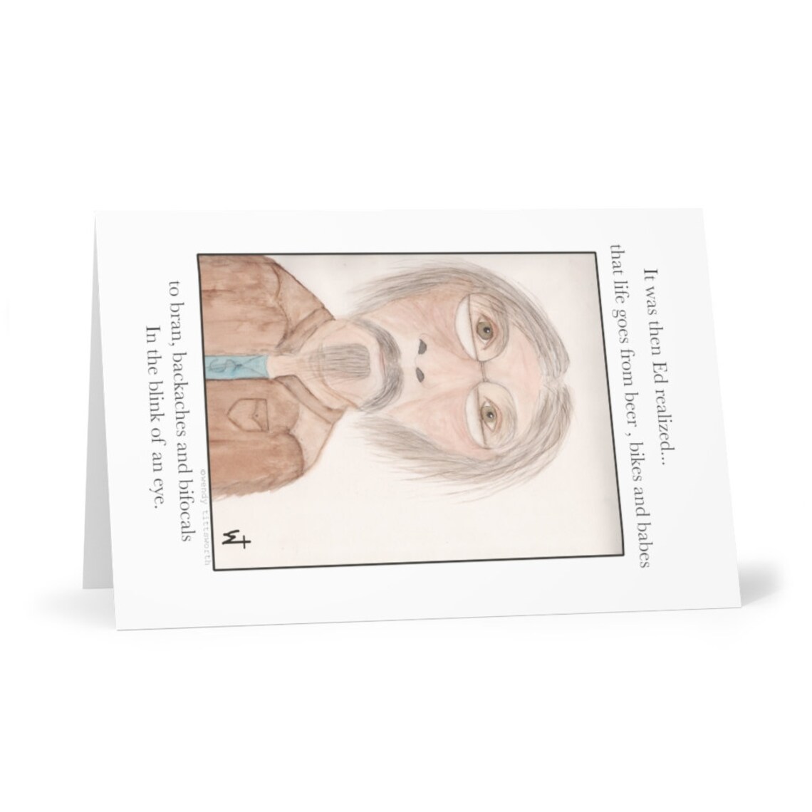 Funny Old Age Card for Birthday for Mom , Dad , or Best Friend Perfect ...
