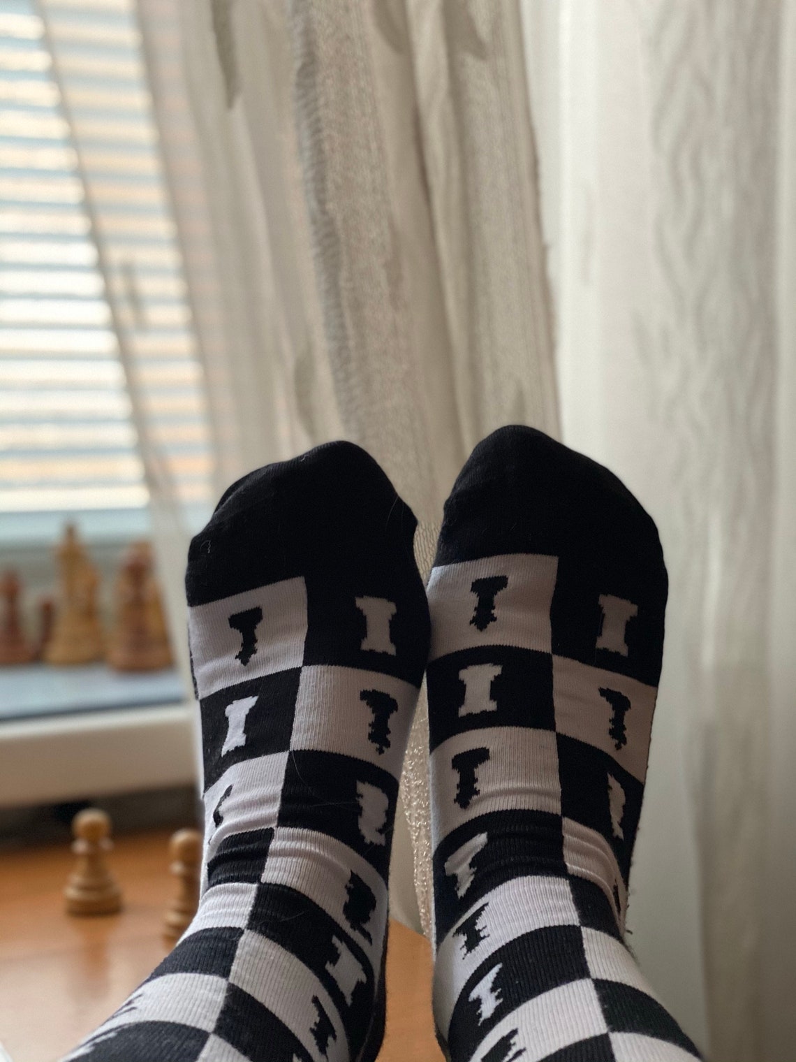 Chess socks Etsy