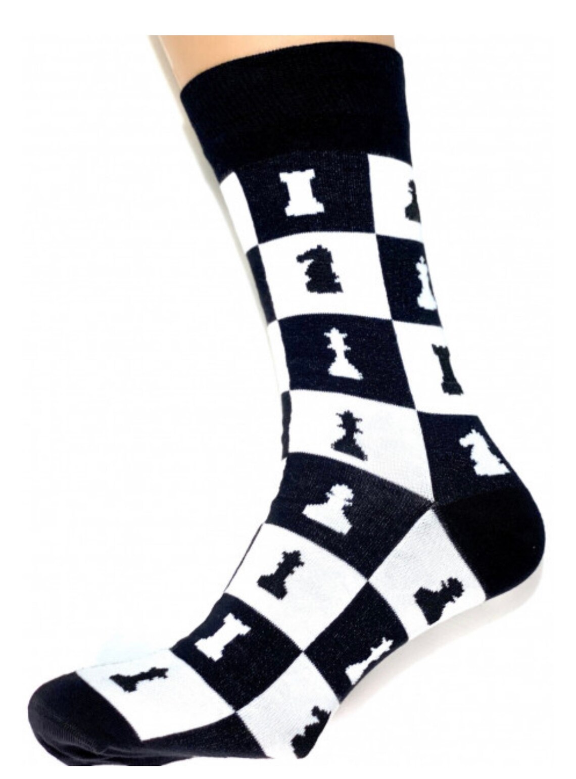 Chess socks | Etsy