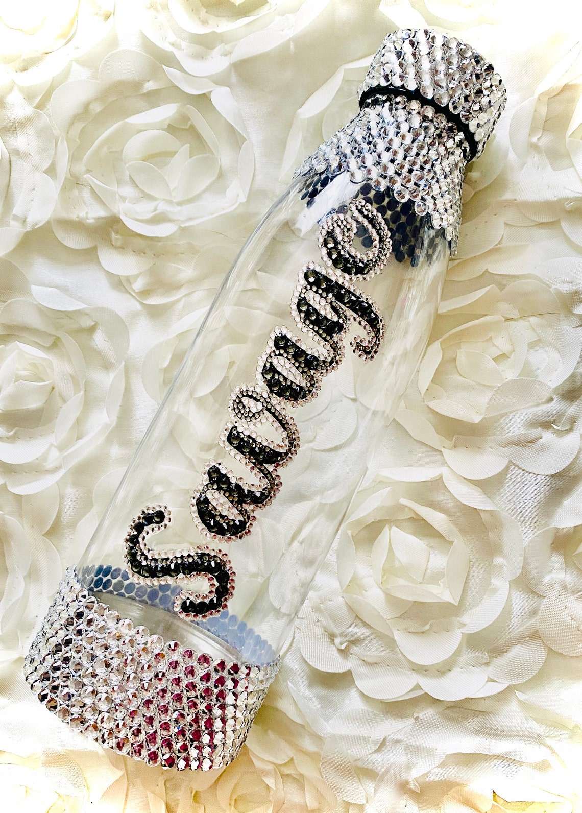 Bedazzled Water Bottle Custom Bling Water Bottles gifts for Etsy