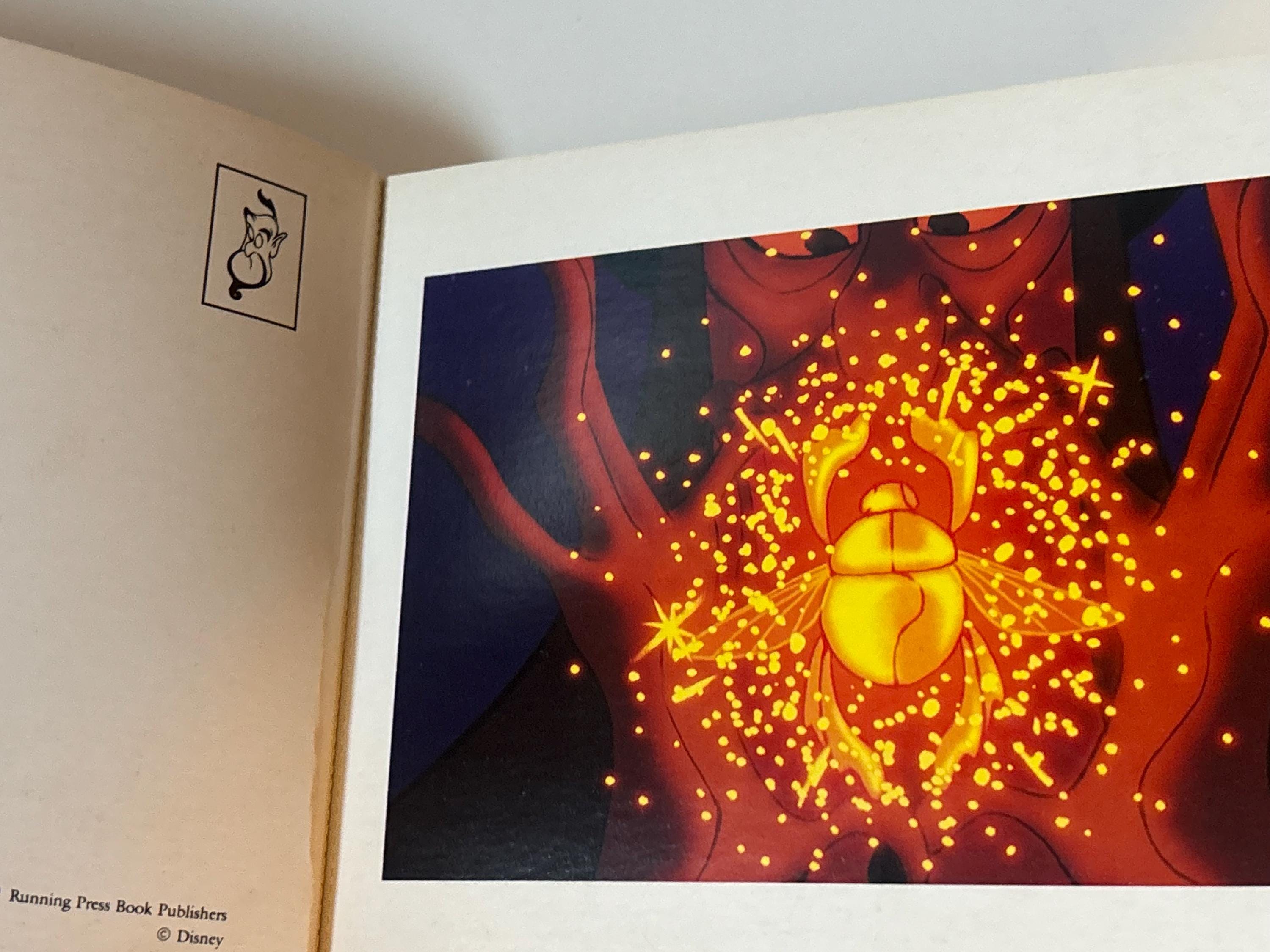 Vintage Disney Aladdin Postcard Book 1992 Running Press Jasmine Rajah ...