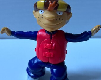 Rocket Power Otto Rocket Burger King 2002 Magnetic Feet Toy Nickelodeon Vintage Figure