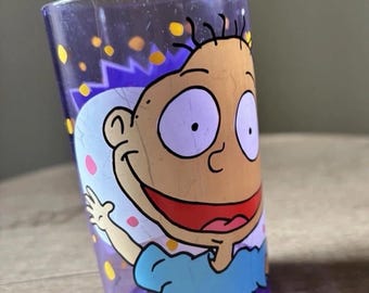 Vintage Rugrats Tommy Pickles Tumbler 1997 | Nickelodeon 90s Cup | Kids Drinkware Collectible