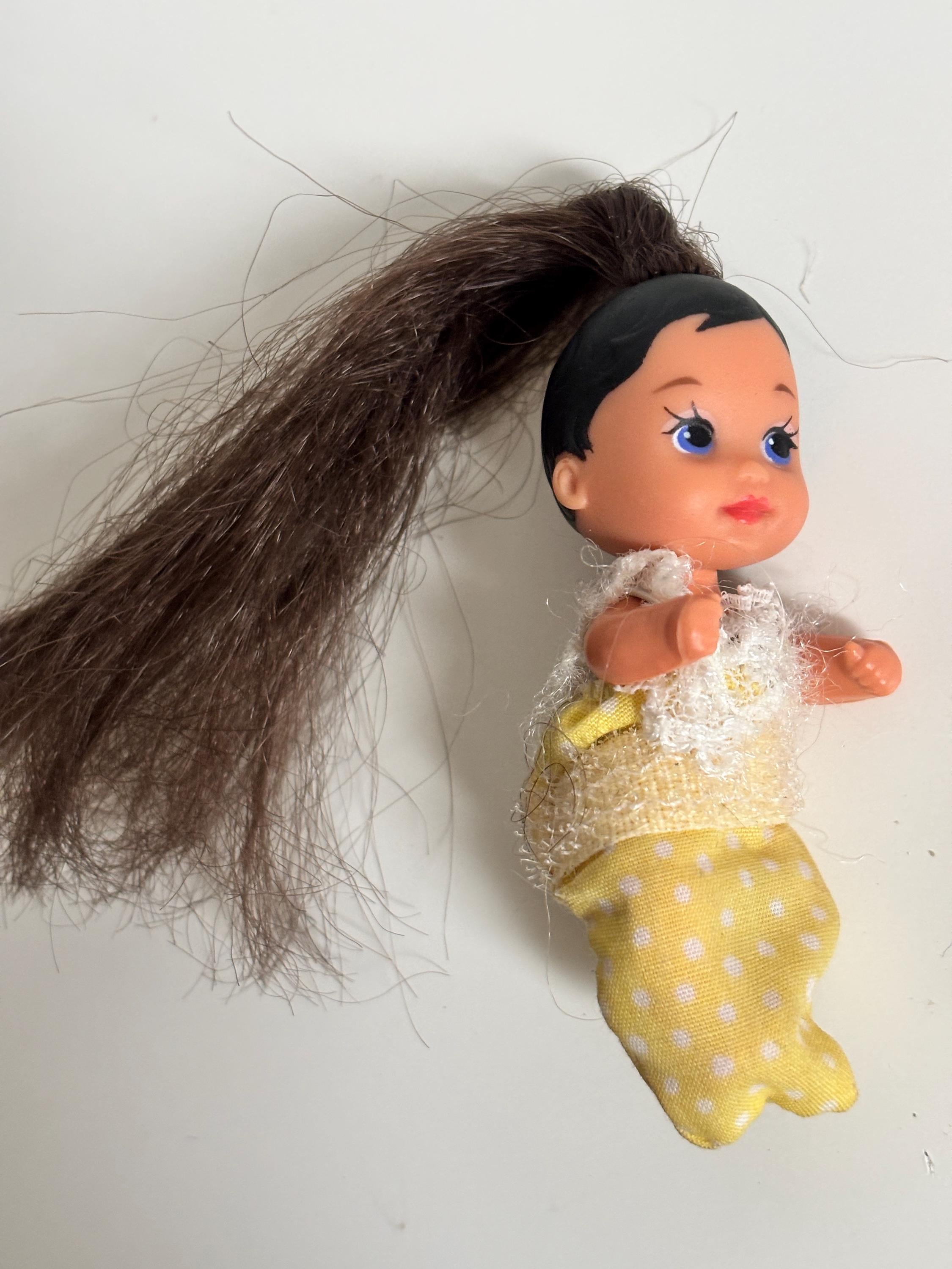 Vintage 1993 Mattel Baby Krissy Doll Brunette Hair | Barbie Baby