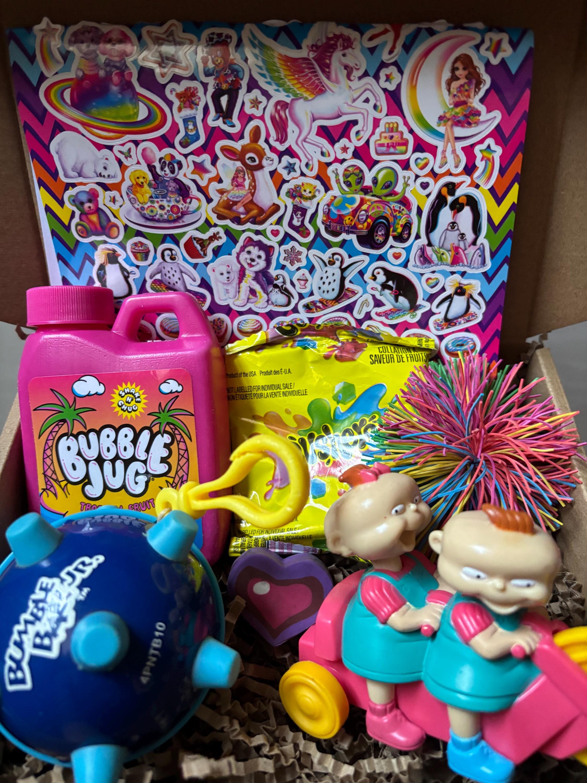 90s Y2K Nostalgia Time Capsule Box Choose Your Theme Retro Toys