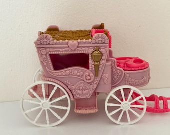 2000s Pink Princess Carriage Fisher Price Fairytale Toy Nostalgia