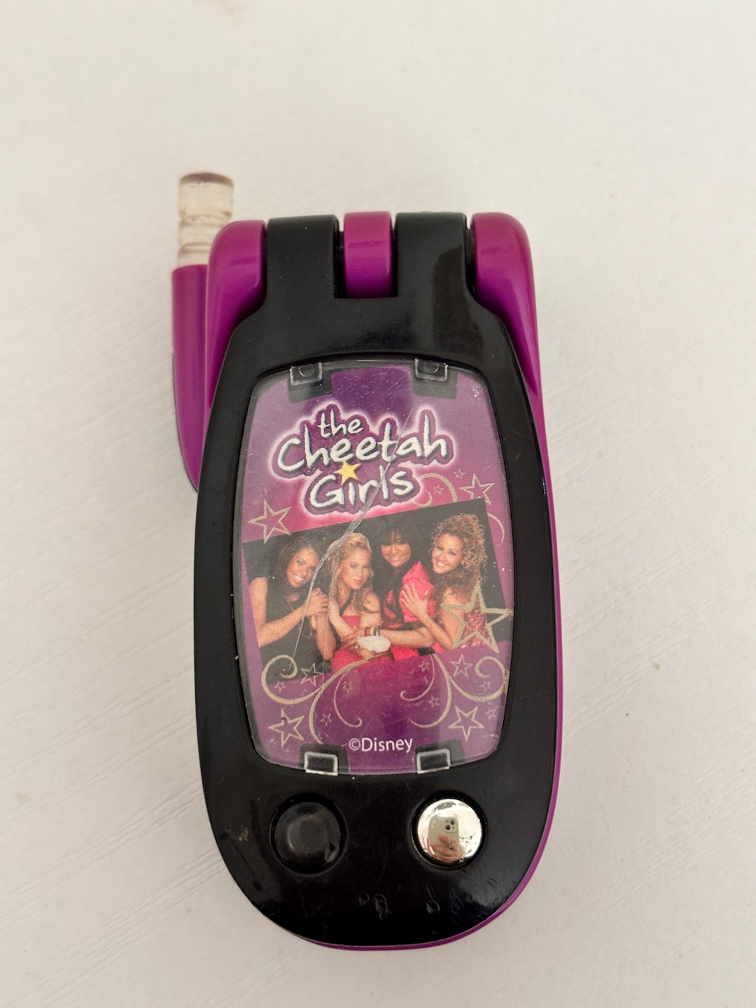 Vintage 2000s Cheetah Girls Flip Phone Toy • Disney Electronic Pretend