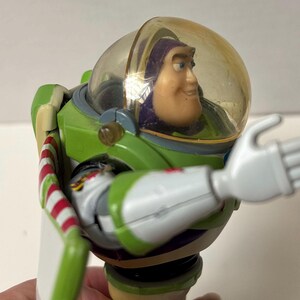 Vintage Toy Story 2 Buzz Lightyear Thinkway Toys Action Figure 1999 Disney Pixar Y2K 画像 8