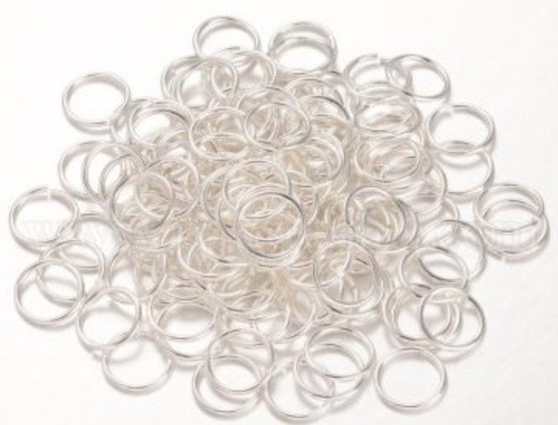 Jump Rings 7mm for Stained Glass or Jewelry Etsy