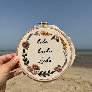 DOODLREAM Stickvorlagen Blumenkränze - 18 Muster Wasserlöslich 21x29,7cm