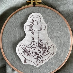 Suerte Stick and Stitch Embroidery Patterns, Water-soluble Embroidery  Patches, Easy Embroidery Patch for Clothing, Bag 