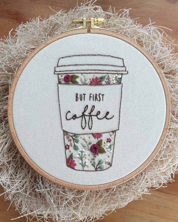 Stickvorlage,embroidery,sticken,stickbild,pattern,coffe