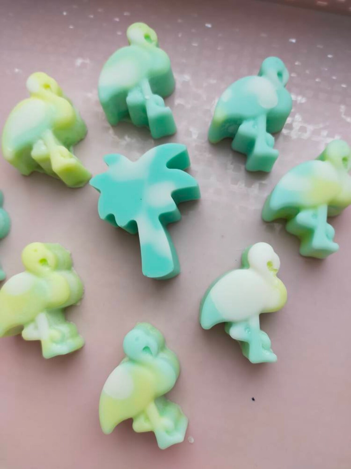 Highly Scented Flamingo Wax Melts 100 Eco Soy Wax Etsy
