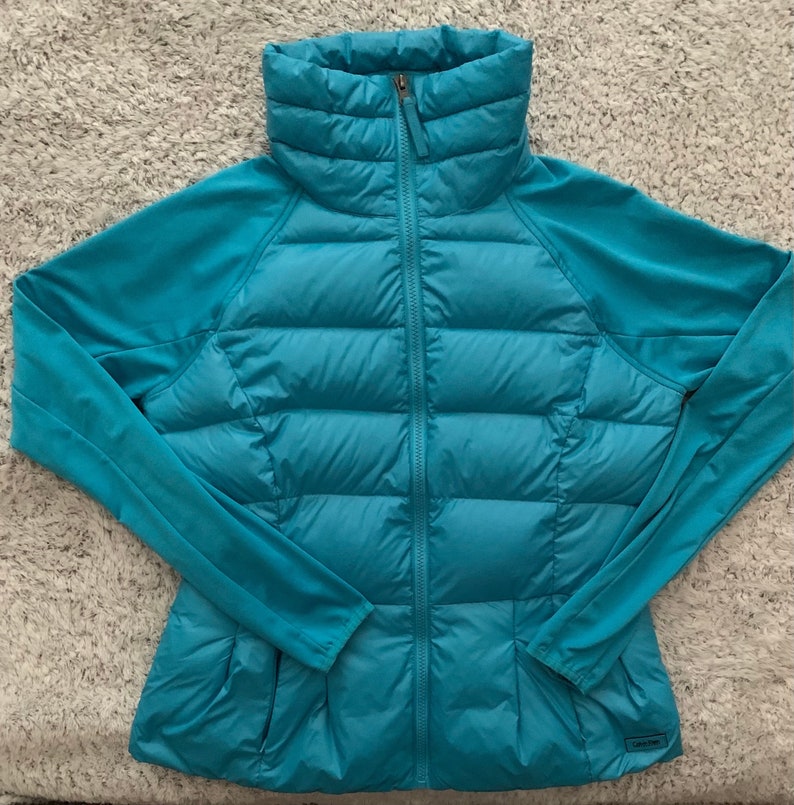 calvin klein performance puffer jacket