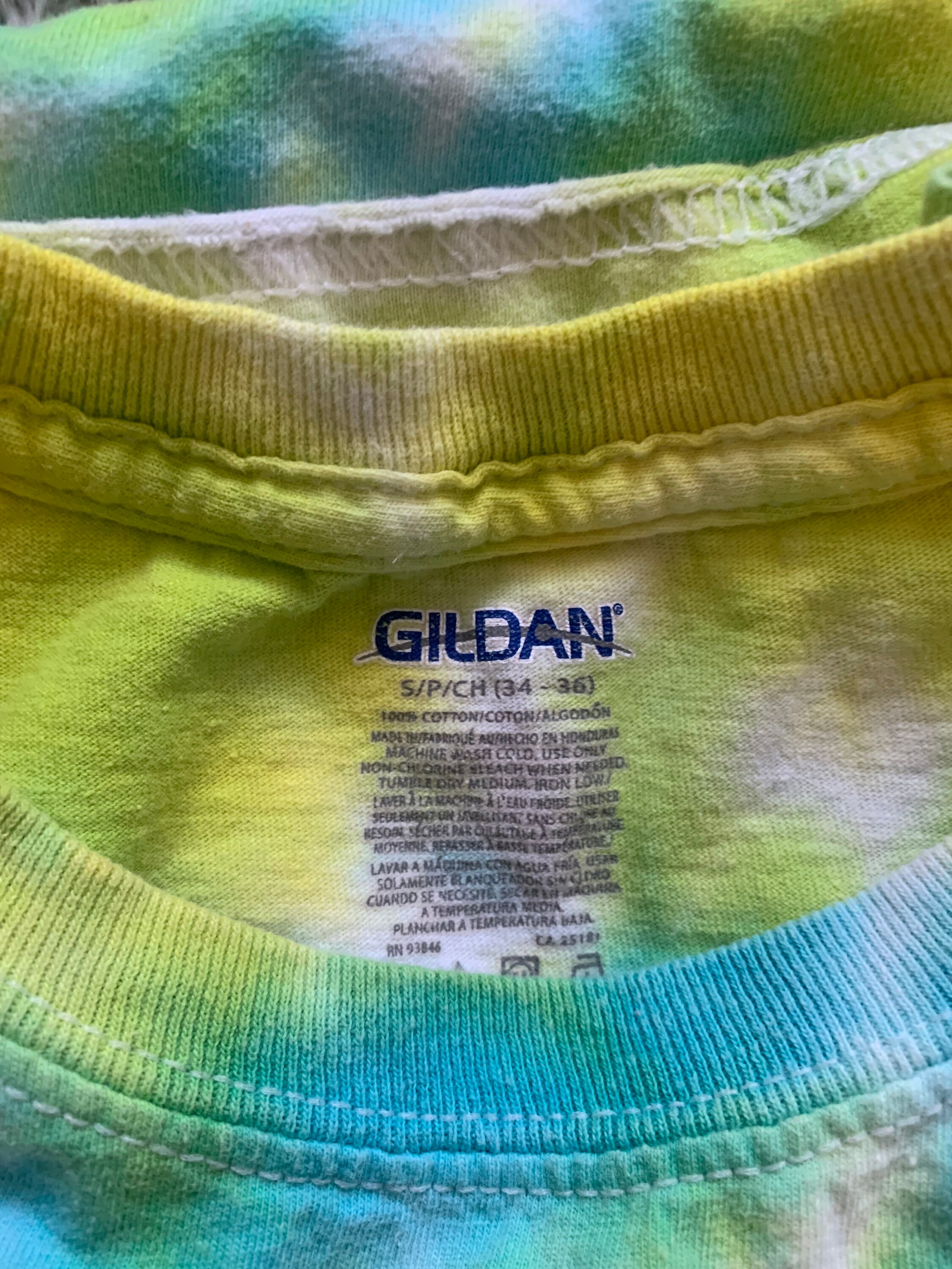 Hi-quality Gildan Tie-dye T-shirt. Small. - Etsy