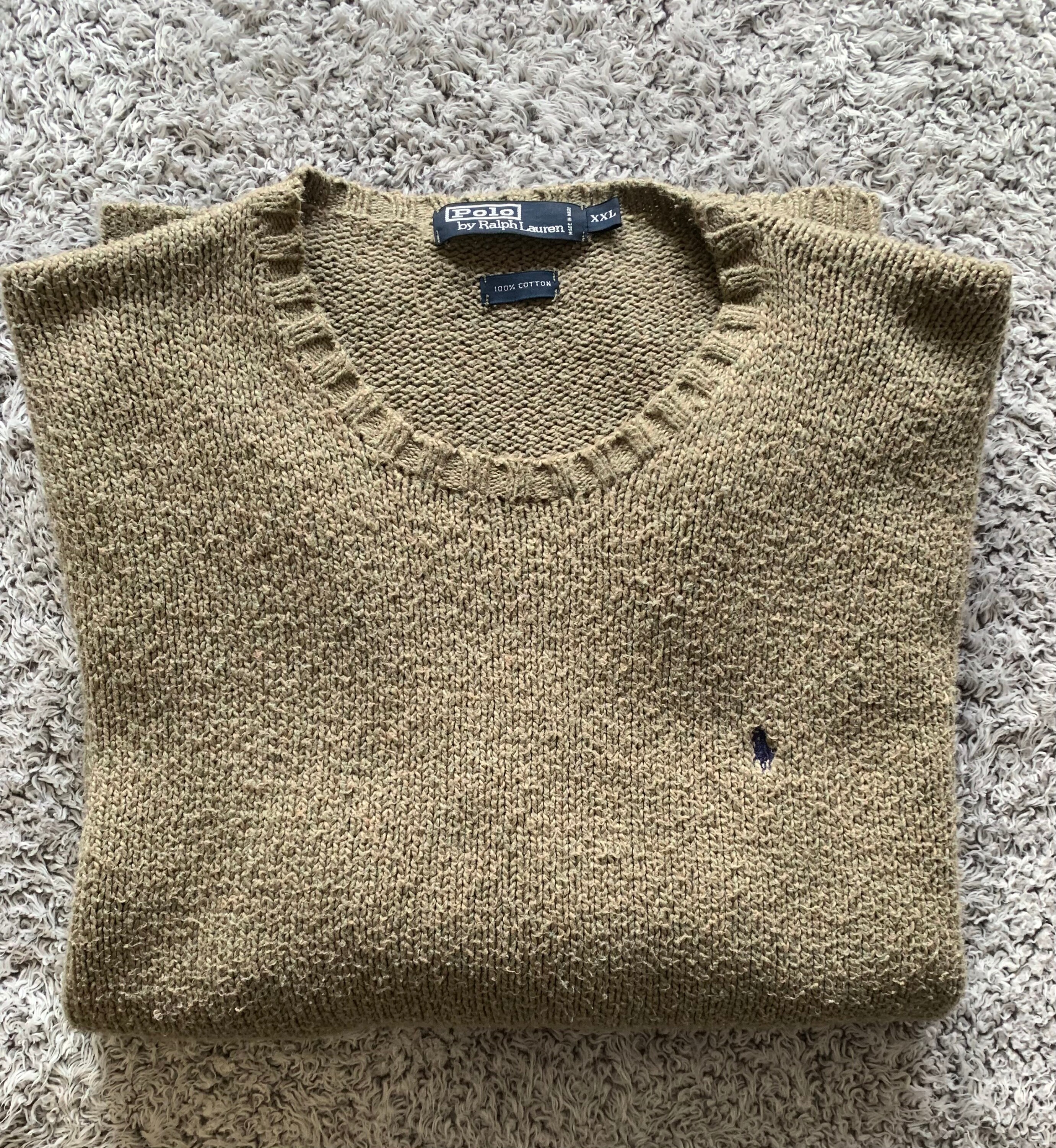 Heavy Polo by Ralph Lauren Sweater. XXL. - Etsy