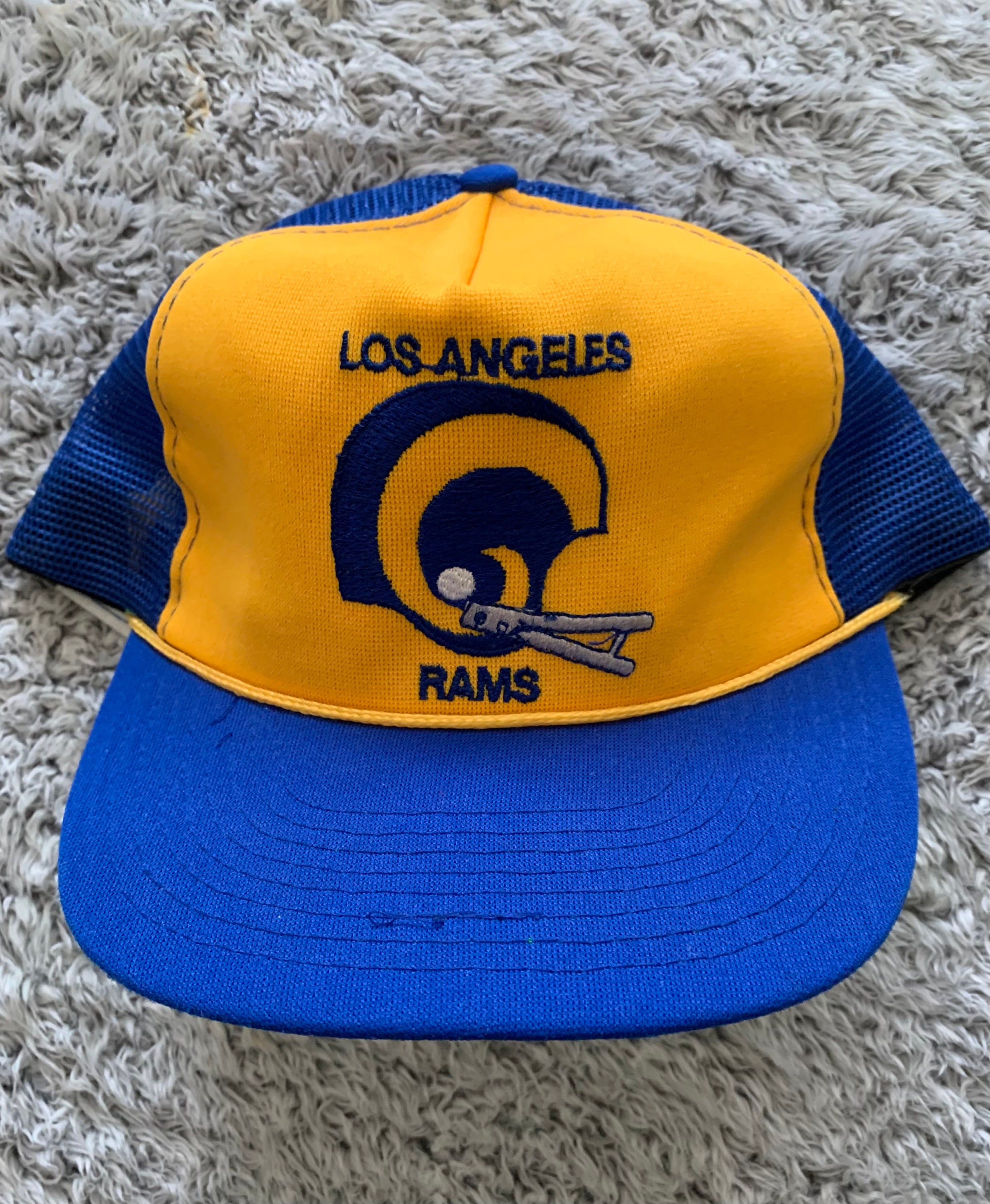 Rare Vintage Los Angeles Rams Snapback 