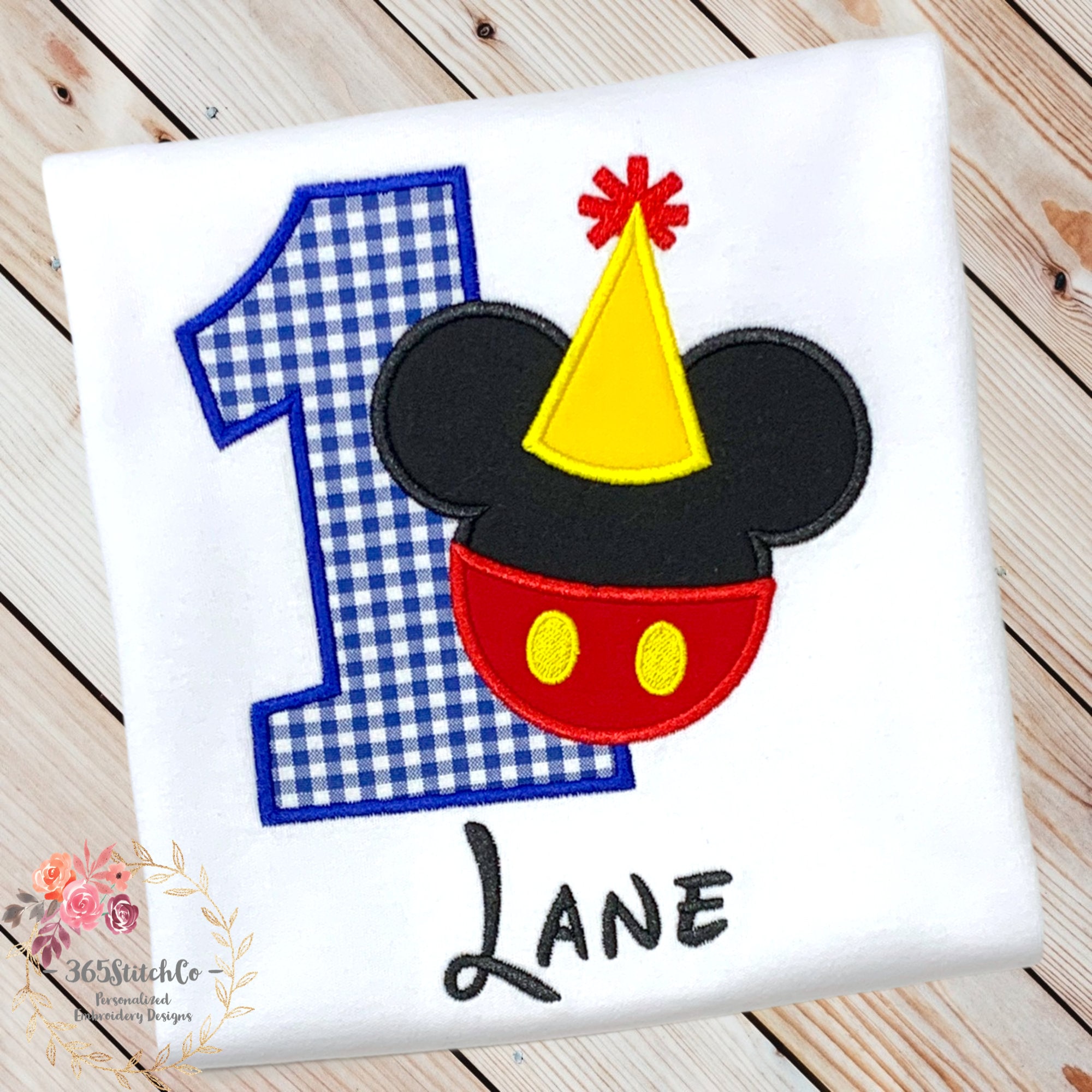 First birthday shirt boy mickey cheap mouse