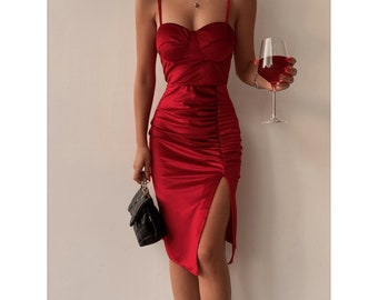 red dresses for formal