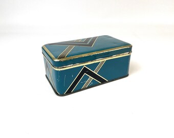 Bauhaus Art Deco enamel suprematism jewelry box