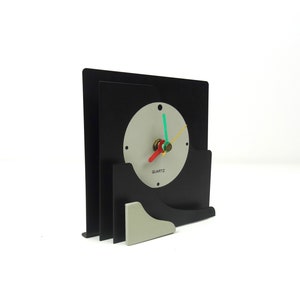 Rare mid century postmodern 80s pop art memphis age desk clock