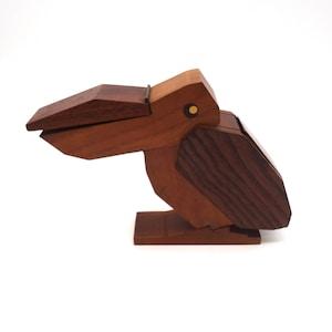Rara scatola di sigarette Pelican Art Deco della scuola di Amsterdam Bauhaus de Stijl