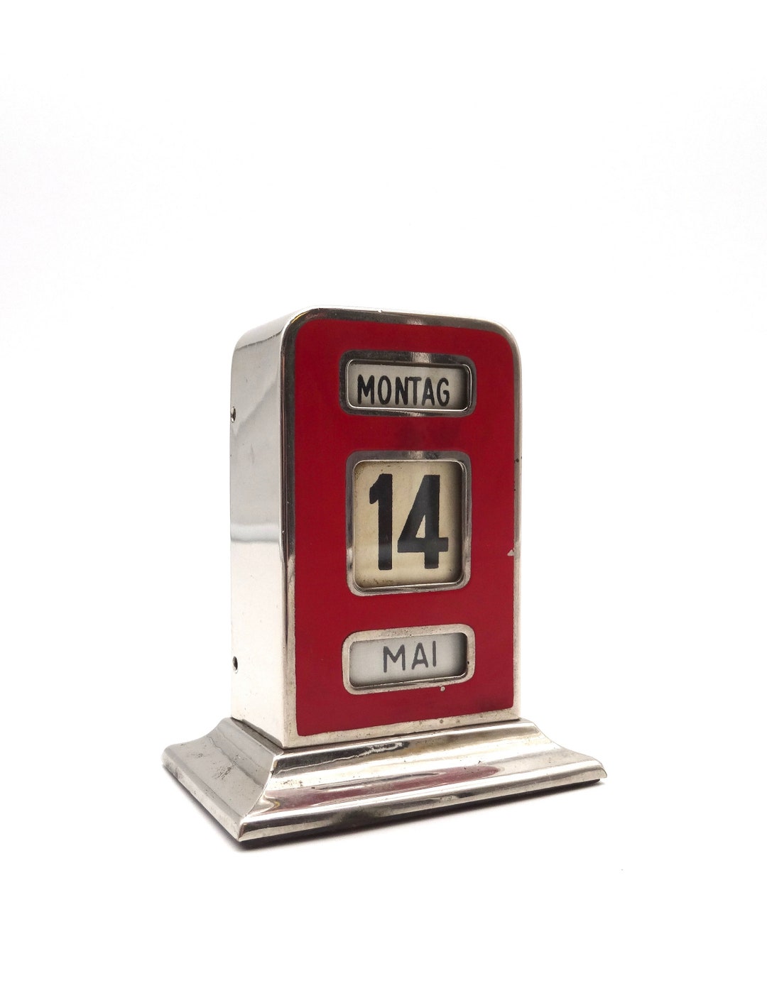 Rare Bauhaus Art Deco Enduring Perpetual Desk Calendar - Etsy