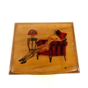 Rare Art Deco Antique Cigarette Case