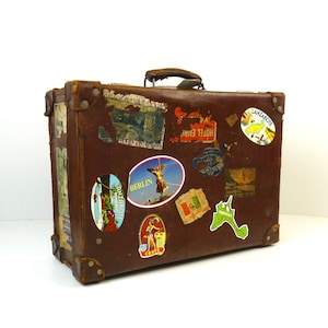 Style Vintage Valise Bagage Voyage étiquettes set Of 12