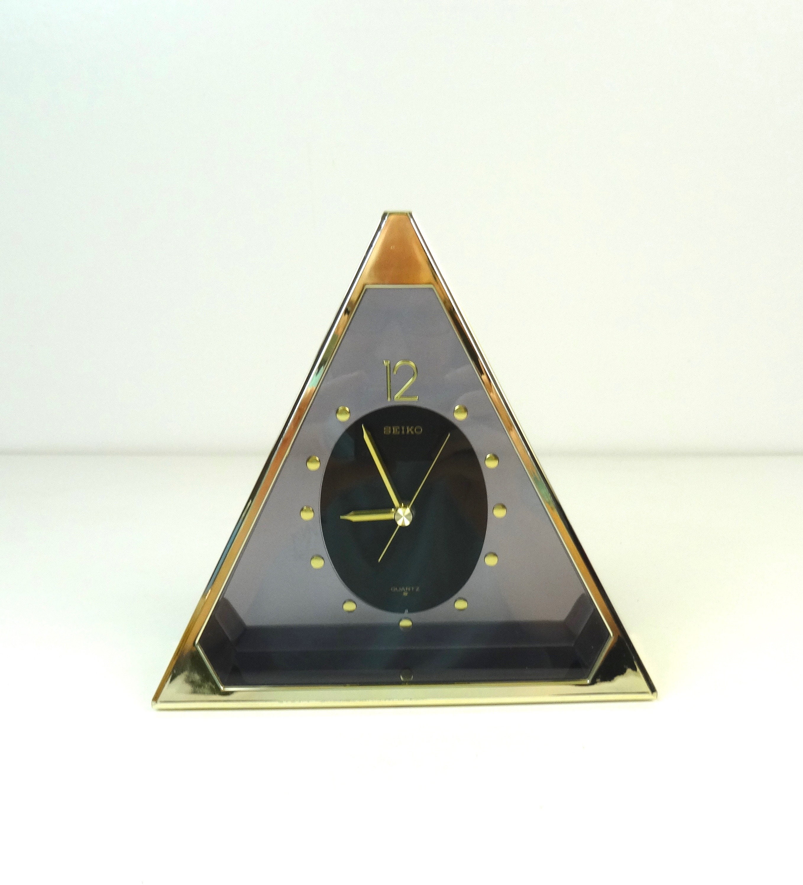 Seiko Pyramid Clock - Etsy Seiko Pyramid Clock - Etsy