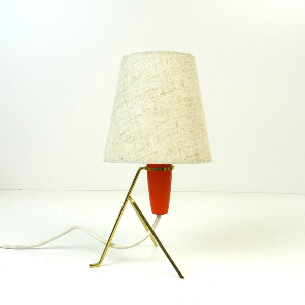 Rare Mid Century Tripod Stilnovo Age Small Desk Lamp Italy 1960