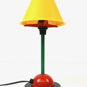 Stunning Postmodern 80s desk table lamp memphis sottsass age