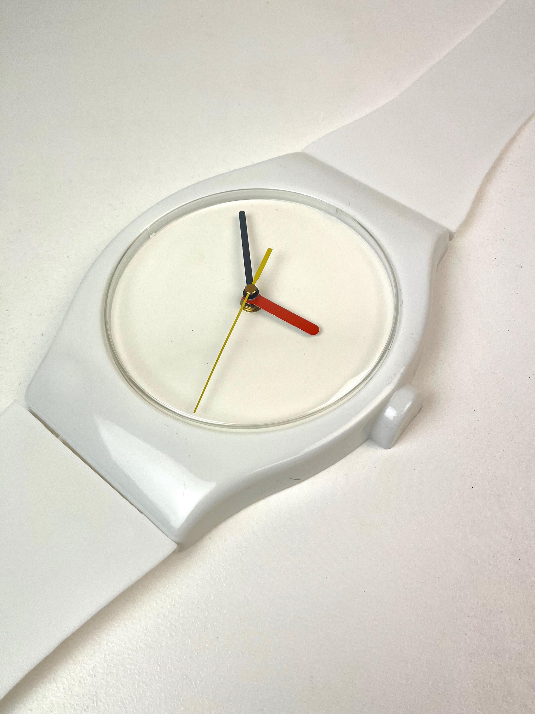 Maxi Swatch Watch Wall Clock - Etsy