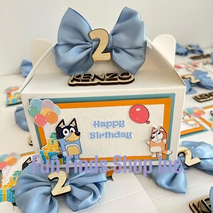 Bluey Party Favor Box