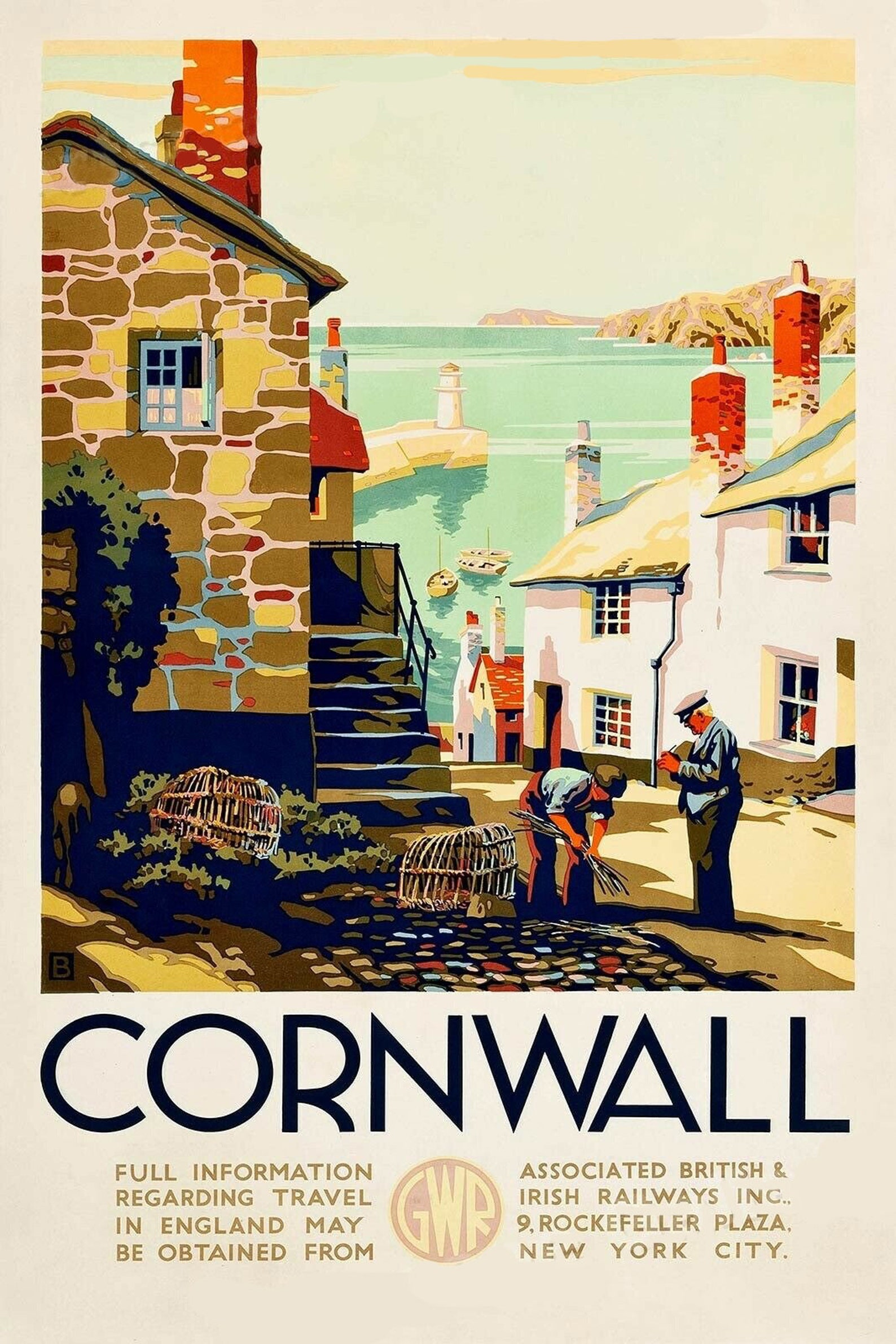 1930s travel posters uk