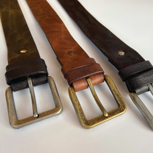 Wonderful leather belt as a gift for dad | Personalised handmade genuine leather belt | Premium quality leather belt