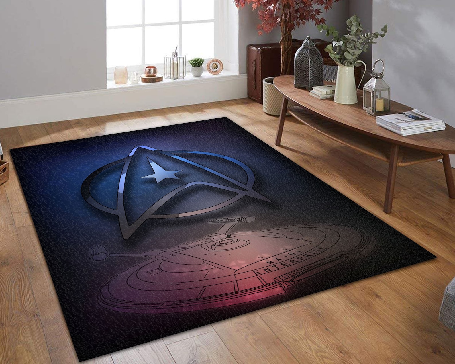 star trek tng rug