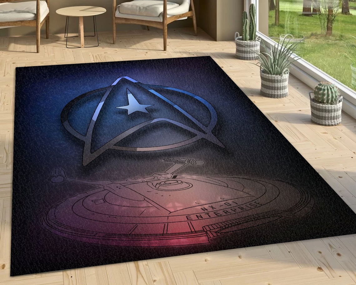 star trek tng rug