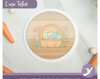 SVG for Easter Basket Painting Kit