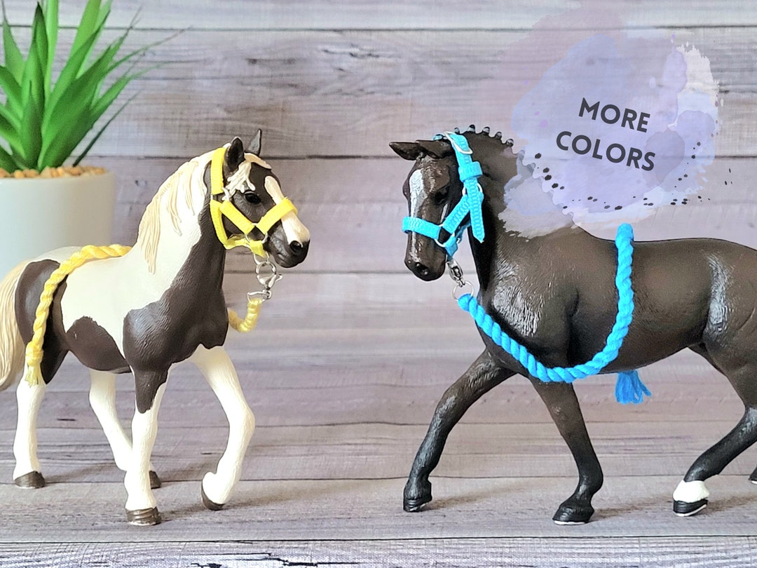 Custom Schleich Model Horse Halters and Leads Etsy