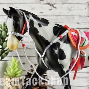 Watermelon Popsicle - Traditional 1:9 Scale Model Horse Bareback Set