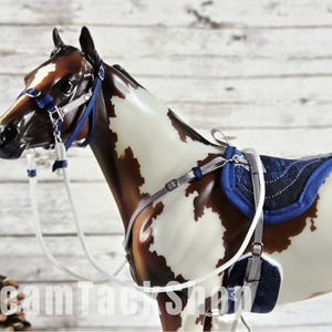 American Victory - Traditional 1:9 Scale Model Horse Bareback Set