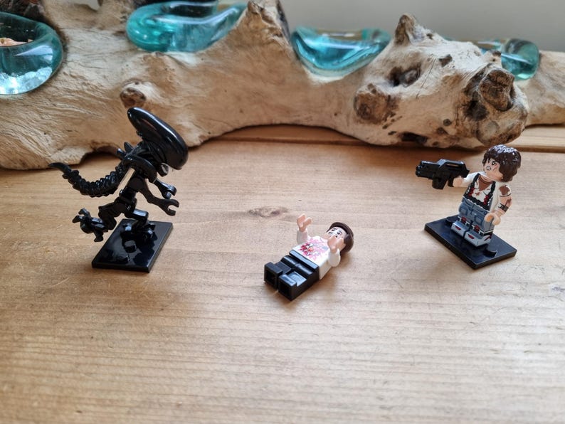 Alien & Ripley Figures Set of 3 Custom Made. - Etsy UK