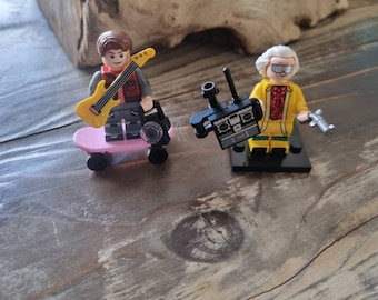 Back To The Future Minifigures x2
