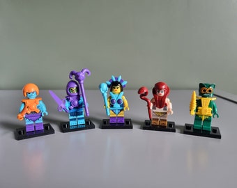 Masters Of The Universe Minifigures Set of Five Including Skeletor.Custom Made.
