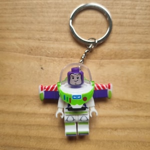 Buzz Lightyear Minifigure KeyChain Custom Made